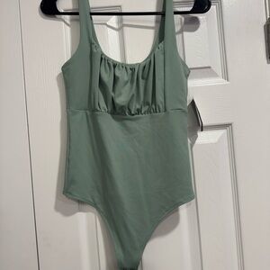 Abercrombie & Fitch Green Bodysuit
